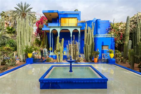 ysl museum in majorelle.